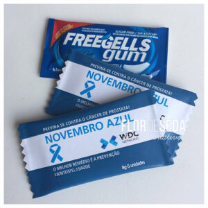 Brinde Novembro Azul Freegells Personalizado