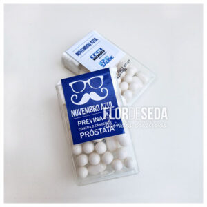 Brinde Novembro Azul Tic Tac Personalizado