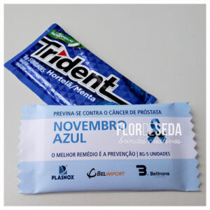 Brinde Novembro Azul Trident Personalizado