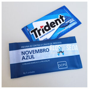 Brinde Novembro Azul Trident Personalizado