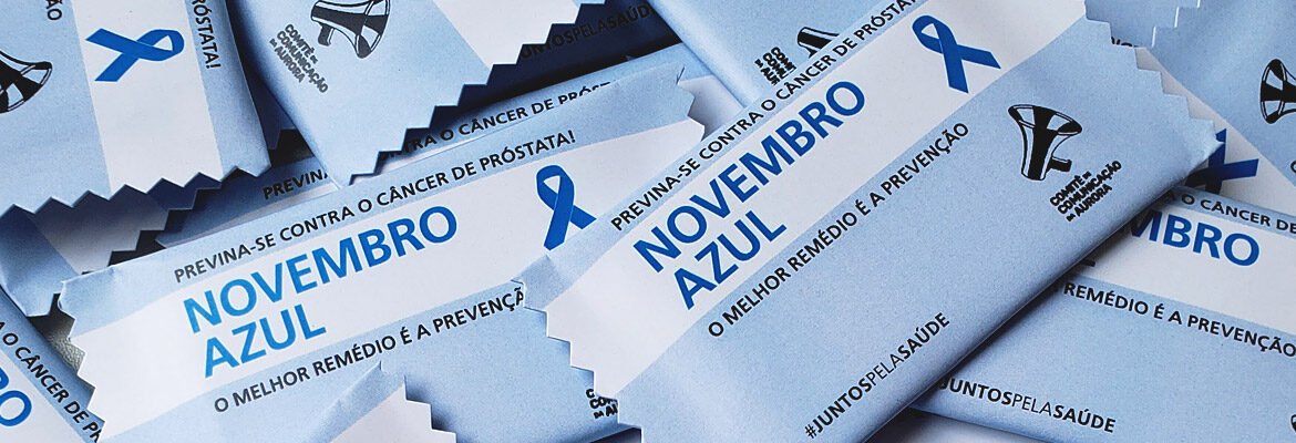 Brinde Novembro Azul Freegells Personalizado